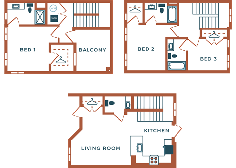 Legacy at Fitz Aurora  CO Townhome 1667 SF